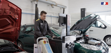 Préparation au WorlSkills (formation maintenance automobile)