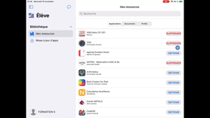 Ajouter une app autorisée .mp4