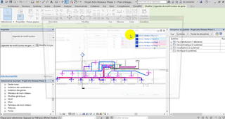 BIM - Création d'un réseaux de gaines de ventilation dans REVIT : Créer des légendes de gaines par vitesse ou type de système