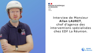 ITV d'Allan LAURET, Chef d'agence interventions spécialisées EDF la Réunion