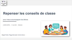 Repenser les conseils de classe, pour mieux accompagner les élèves