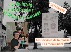 Y'a de la vie dans la cour de Maurice Genest - Interview des Menuisiers