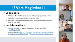 Réunion académique des référents et des accompagnateurs Magistère - 19 octobre 2023