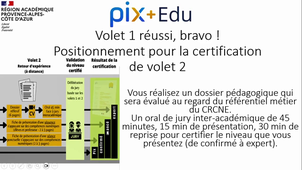 Présentation du parcours de formation Pix+Edu