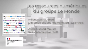 Le Monde et Courrier International