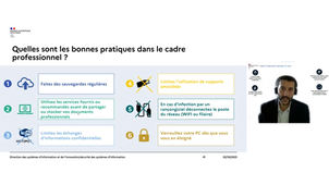 Webinaire de sensibilisation à la cybersécurité - IEN/ERUN