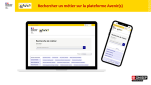 Tutoriel élève rechercher une fiche métier