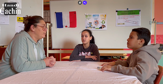 Un journal télévisé autour du handicap en CM1 / CM2