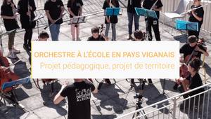 Orchestre à l'école en Pays viganais un projet de territoire