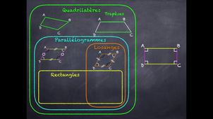Les différents quadrilatères - Mathasius