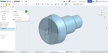 ONSHAPE modeleur 3D SaaS - Fonctionnalités de base: assemblage vis onshape