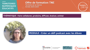 TNE : Créer un défi podcast avec les élèves