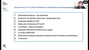 PNF 2023/2024  - 2 ème webinaire: Rénovation du BTS BIOTECHNOLOGIES EN RECHERCHE ET EN PRODUCTION