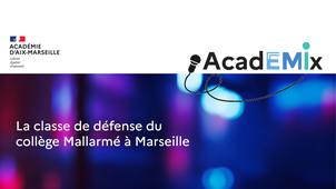 La classe de défense du collège Mallarmé