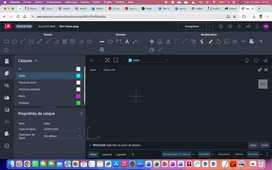 Ouvrir AutoCAD web - Enregistrer - Créer des calques