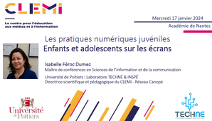 Pratiques numériques des jeunes