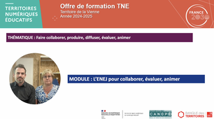 TNE : L'ENEJ pour collaborer, évaluer, animer