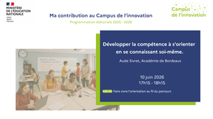 Développer la compétence à s'orienter en se connaissant soi-même