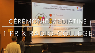 Remise des prix académiques Mediatiks