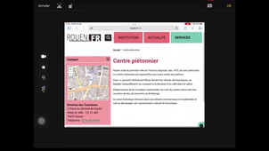 Retoucher une video sur tablette