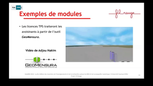 Projet pédagogique multi-module : Fil rouge - EduBIM 2022