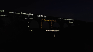 Pont du G'Art - Mapping 2025 - L'Art passe à table