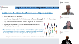 Les grands enjeux de l'orientation à partir d'indicateurs