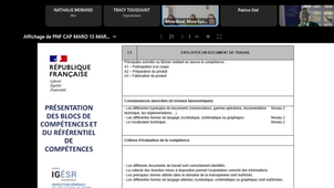 PNF 2023/2024 - Rénovation du CAP MAROQUINERIE :  Présentation des blocs de compétences et du rérentiel des compétences