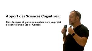 Fabrice OBERTI - Apport des sciences cognitives