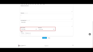 Projécole V2, créer une action
