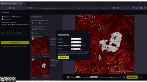 Tutoriel EO Browser - Réaliser un timelapse d'images satellitales