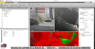 CAPTURE DE LA REALITE 3D n°1 : ASSEMBLAGE DE SCAN 3D