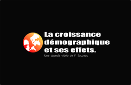 La croissance démographique