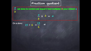 Fraction quotient - Mathasius