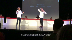 Trophée impro -Rêve de robots