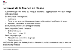 De la fluence à la compréhension de l’écrit. Les évaluations nationales d’entrée en classe de sixième et leur exploitation