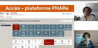 pHARe : Utilisation de la plateforme