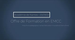 Présentation des formations PRAF en éducation musicale et chant choral 2024/2025