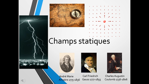 Champs statiques - 2