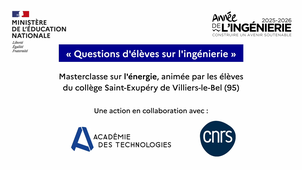 Questions d’élèves à propos de l’ingénierie : l’Énergie