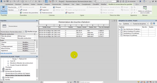 BIM - Création d'un réseaux de gaines de ventilation dans REVIT : Automatiser le calcul du taux de brassage de plusieurs bouches
