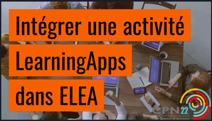 ELEA - Intégrer Activité Learningapps