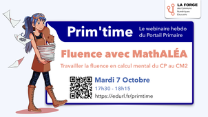 REPLAY - Prim'Time du 7 octobre 2025 - Fluence avec MathALÉA par Rémi Angot