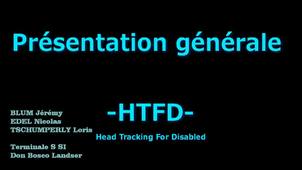 Head Tracker For Disabled - Olympiades SI 2014 prototype fonctionnel HTFD