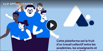 APPS EDUCATION : clip de présentation