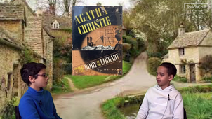 Un journaliste interviewe un spécialiste d'Agatha Christie