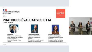 Table ronde - Regards croisés autour de l’évaluation avec l’IA
