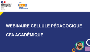 Webinaire pôle pédagogie CFA académique - Dépôt des pièces indispensables sur Nextcloud