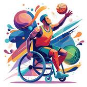 Les 6A aux jeux paralympiques Basket fauteuil ‐ Réalisée avec Clipchamp.mp4