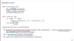 Programmation dynamique - partie 1